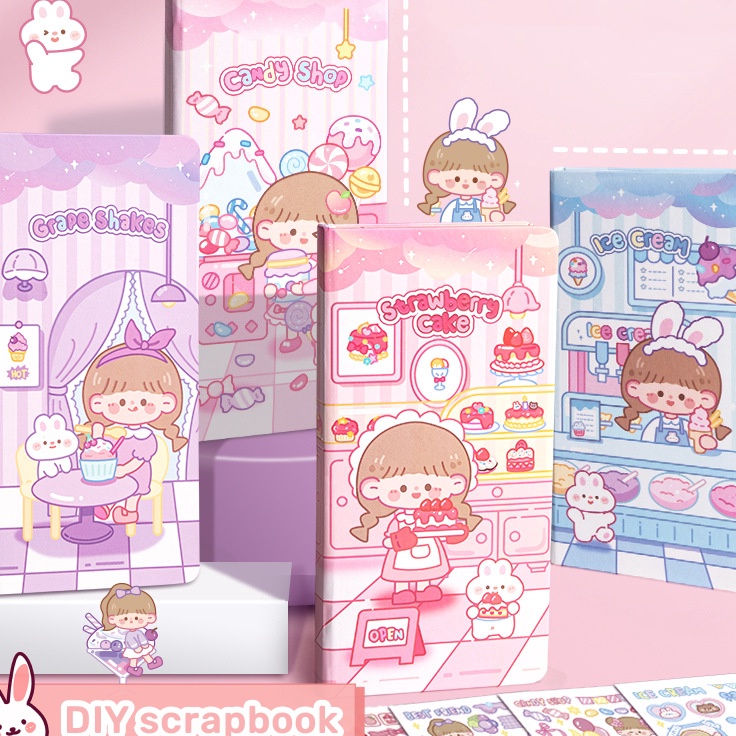 

Update Terupdate Notebook weeks cute portable Buku catatan motif korea karakter kartun lucu Agenda diary untuk pelajar sekolah kantor Buku tulis harian Week plan Scrapbook jurnal handbook Daily planner scrapbook DIY