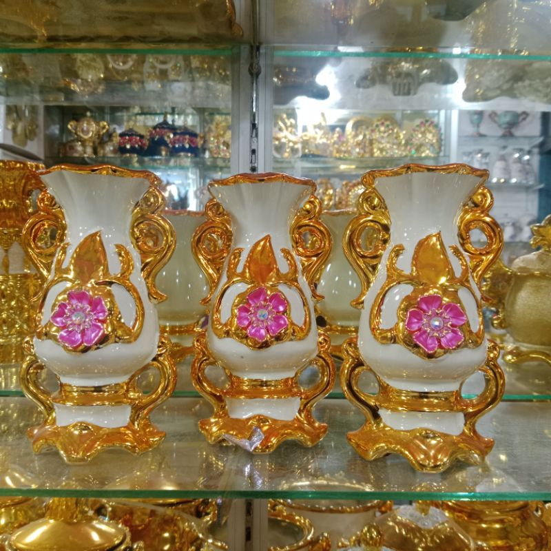 Pajangan keramik set 3
