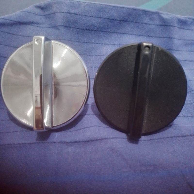 KNOP MESIN CUCI POLYTRON WARNA HITAM & SILVER