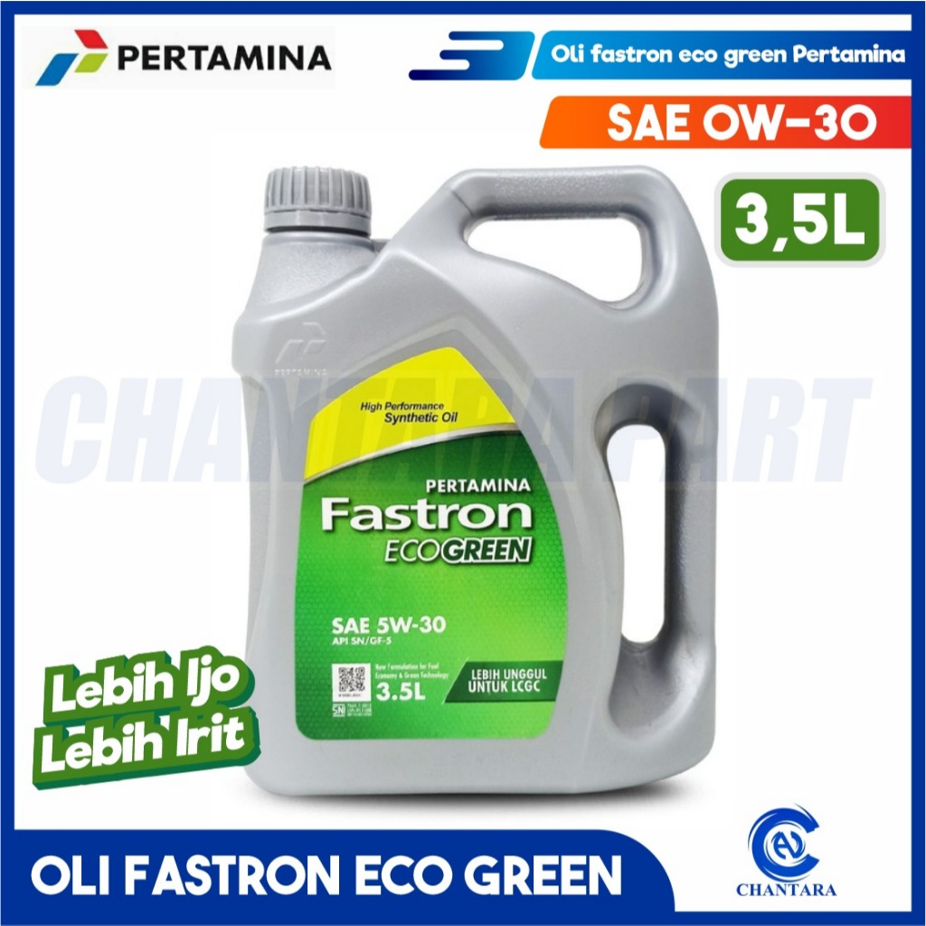 Oli Pertamina Fastron ECO GREEN 3.5 Liter