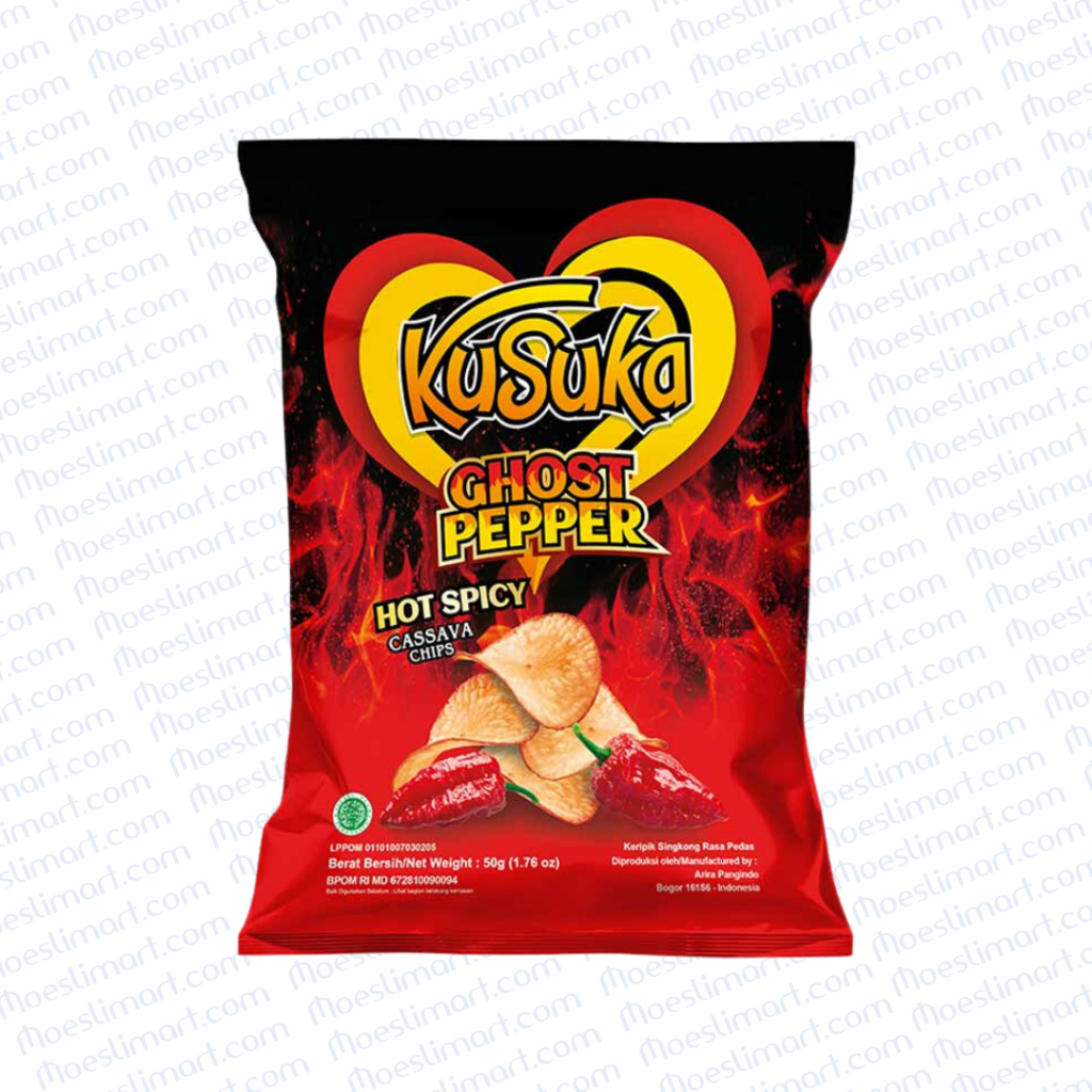 

KuSuka Keripik Singkong Ghost Pepper 50 g