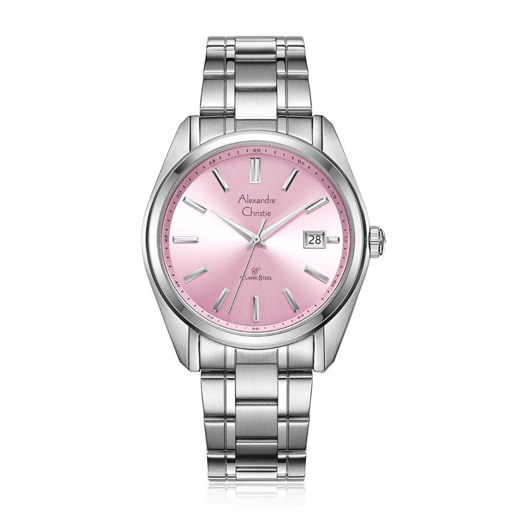 Jam Tangan Pria Analog Alexandre Christie 8660MD AC8660 AC 8660 MD 8660 MDBSSLK Original Garansi Res