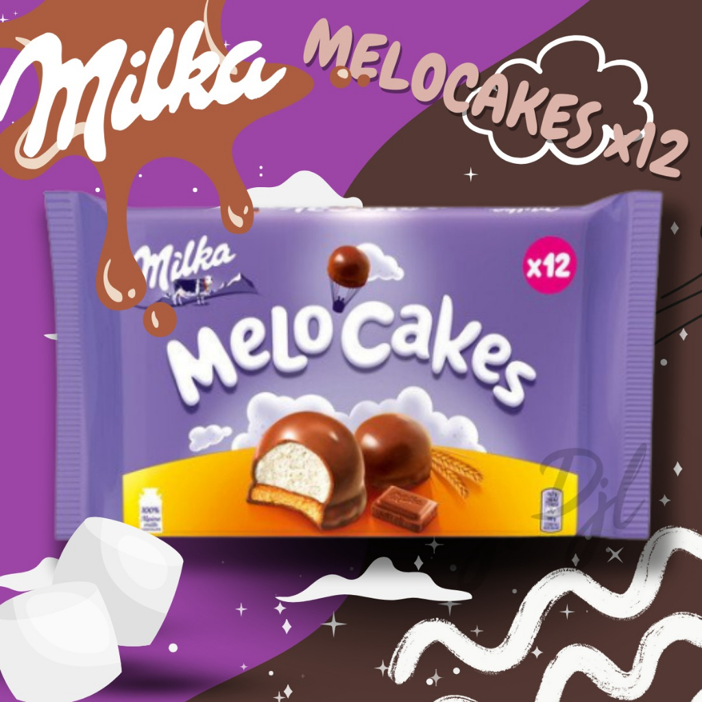 

Milka Kemasan Varian Melo Cakes Biskuit Lapis Cokelat Snack Makanan Ringan Coklat Chocolate Wafer