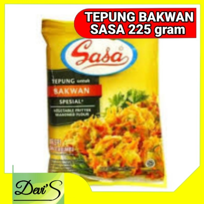

Tepung bakwan Sasa 225gr tepung bumbu sasa