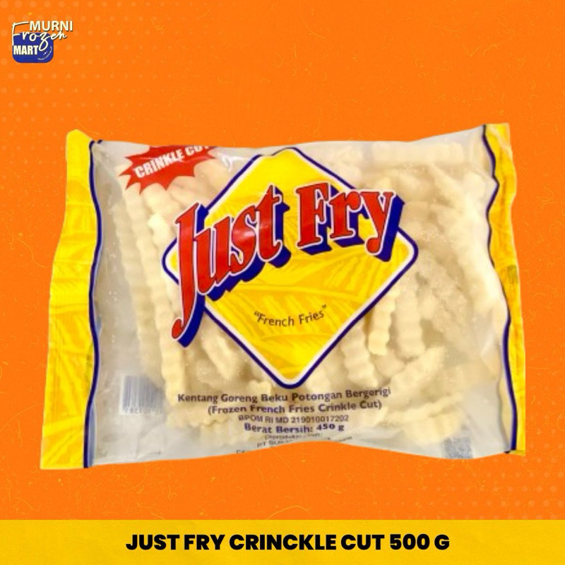 

Just Fry French Fries Crinckle Cut 500 G