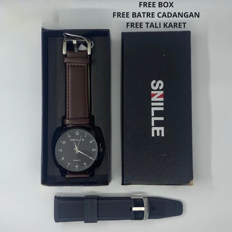 JAM TANGAN ORIGINAL SNILLE WANITA TALI KULIT