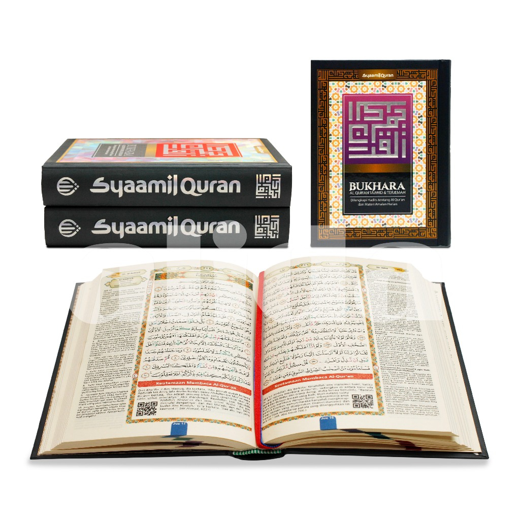 AlQuran Tajwid Bukhara B6 Al Quran Terjemah Syaamil Quran