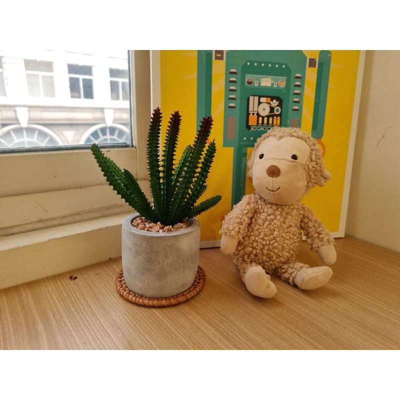 Fuzzkin monkey by Jellycat