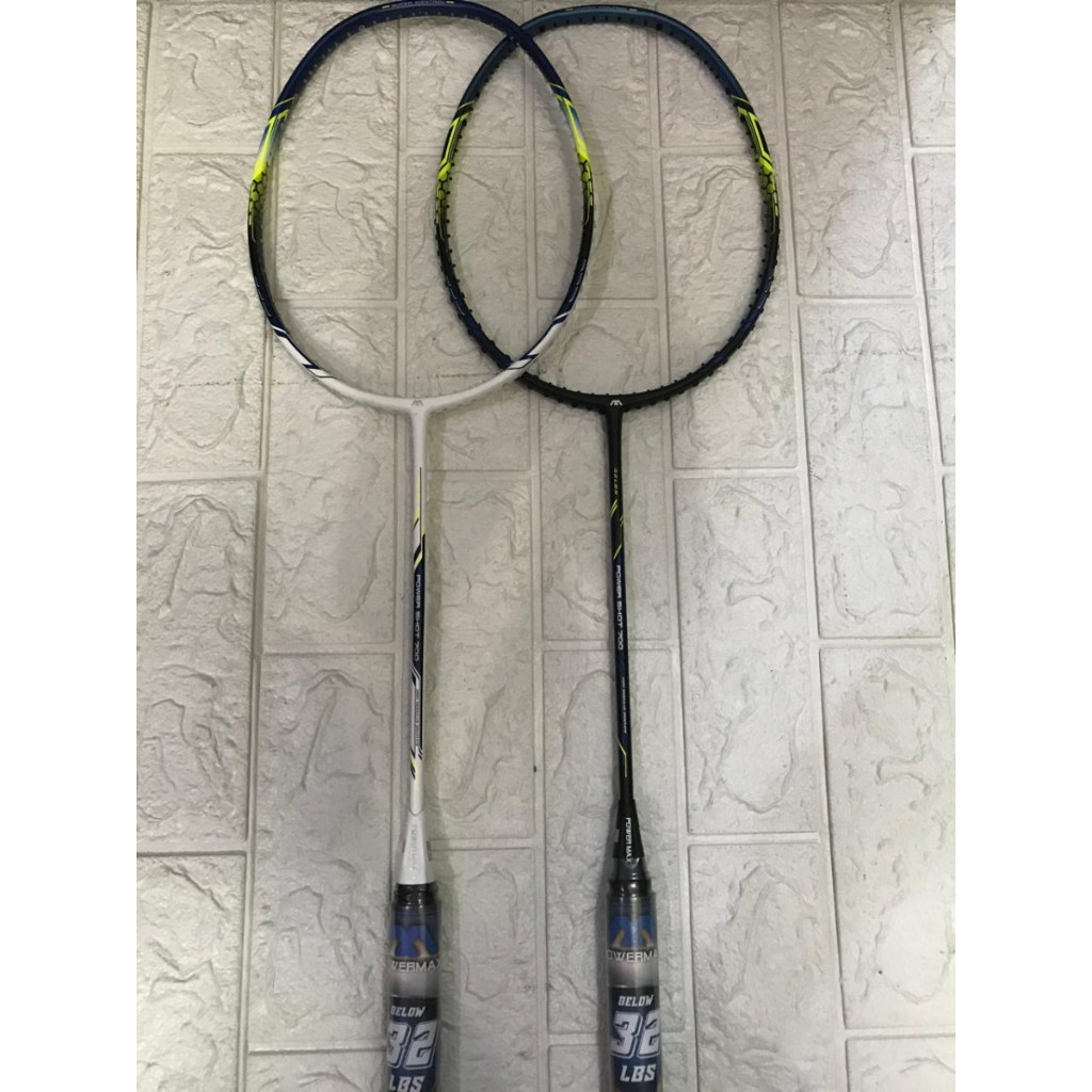 Raket Badminton POWER MAX POWER SHOT 700 SUPER CONTROL BAGUS BISA TARIK 32 LBS