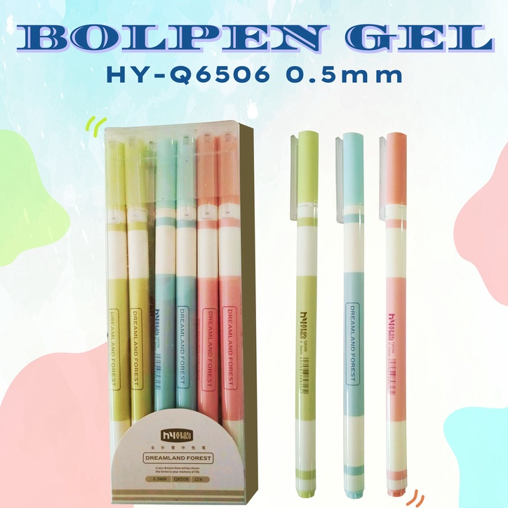 

Bolpen Gel HY-Q6506 0.5