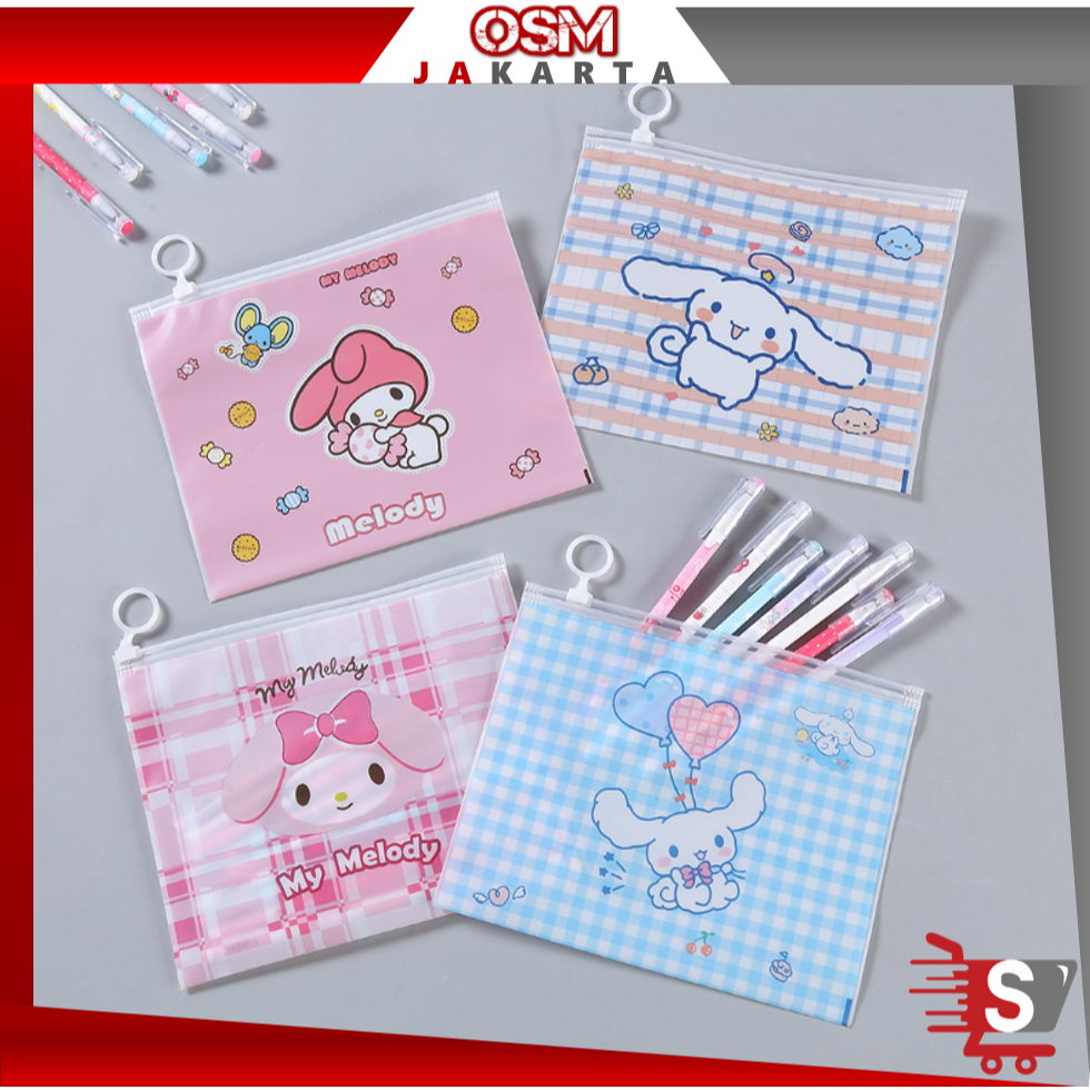 

OSM JKT S6255 Tempat Pensil Alat Sekolah Motif Karakter / Zipper Stationery Bag Multifungsi / Pouch Zipper Cosmetic Bag Karakter