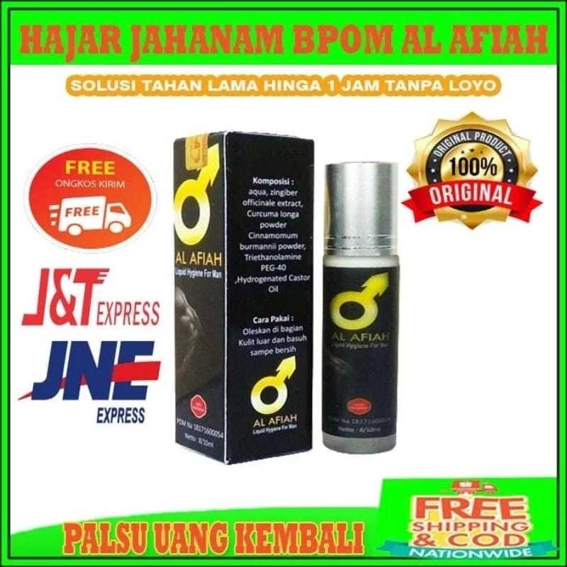 [PROMO !!] HAJAR AL AFIAH Minyak Oles Obat Kuat Pria 100% Asli Original BPOM Herbal