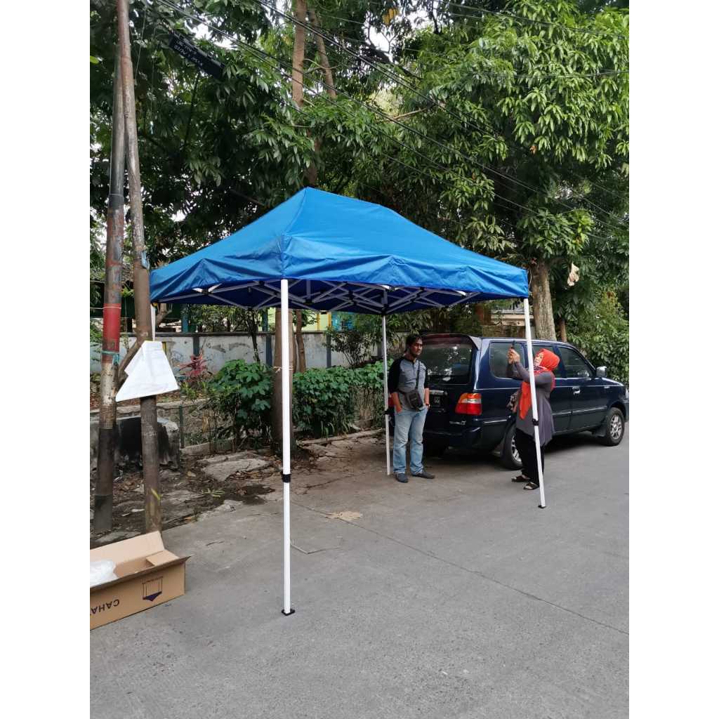 Tenda Lipat Matic Uk. 3x3 Cafe Bazar