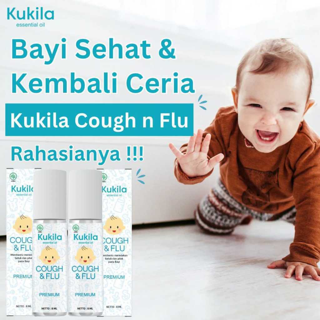 IHS Cough N Flu & Fever Drop Obati Batuk Pilek Demam Pada Bayi Essential Oil Aromatheraphy
