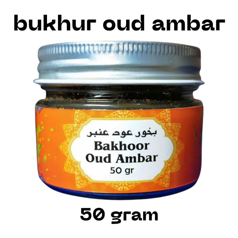 Bukhur oud ambar 50gr buhur dupa wangi