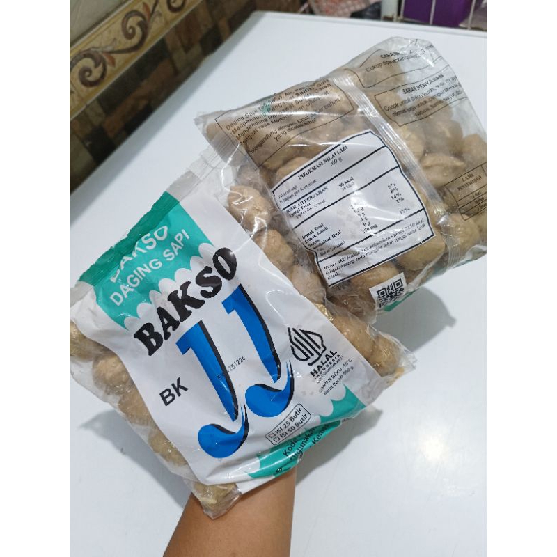 

BAKSO JJ KASAR TULANG RANGU 600 GR