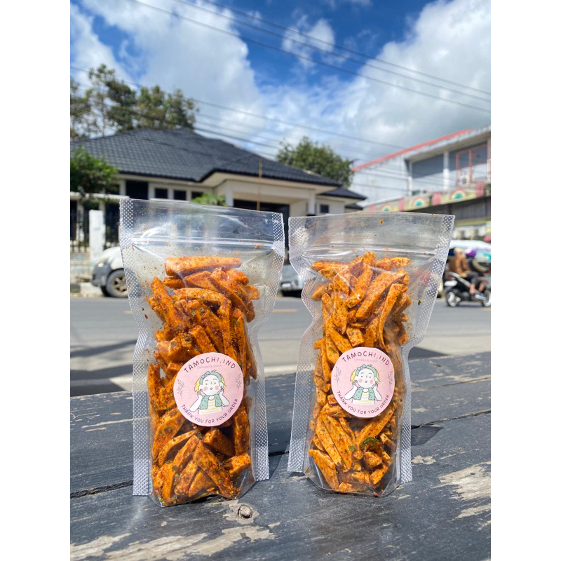 

Basreng 100gr Pedas daun jeruk bikin Nagiiih