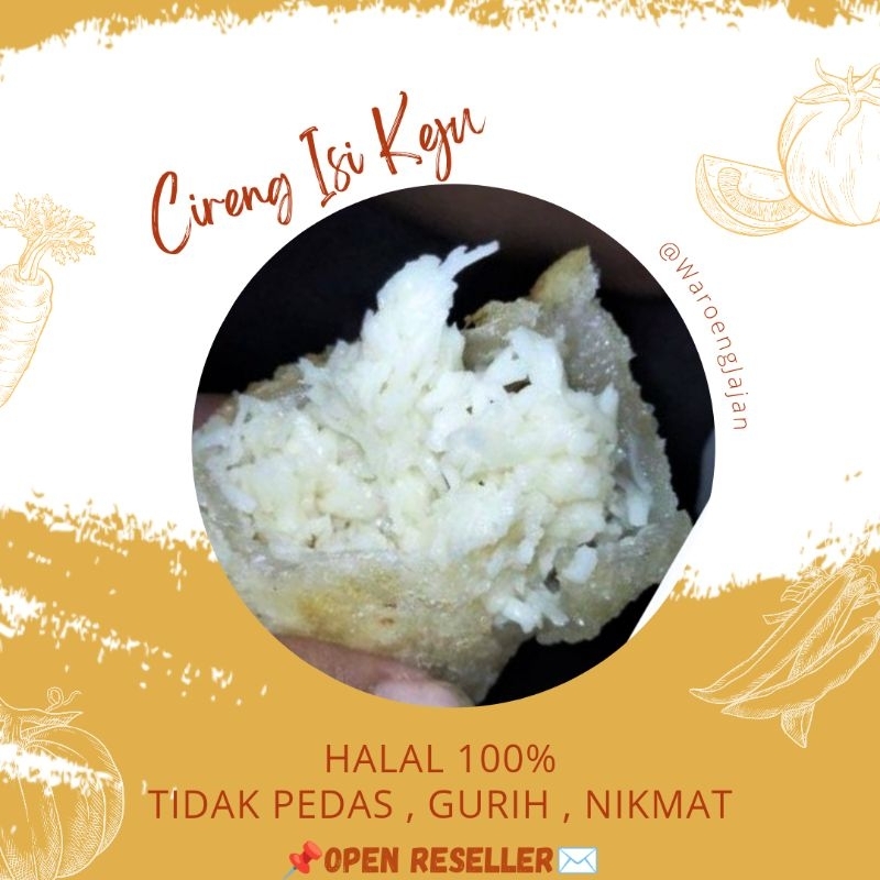 

Cireng Keju Lumer Mini