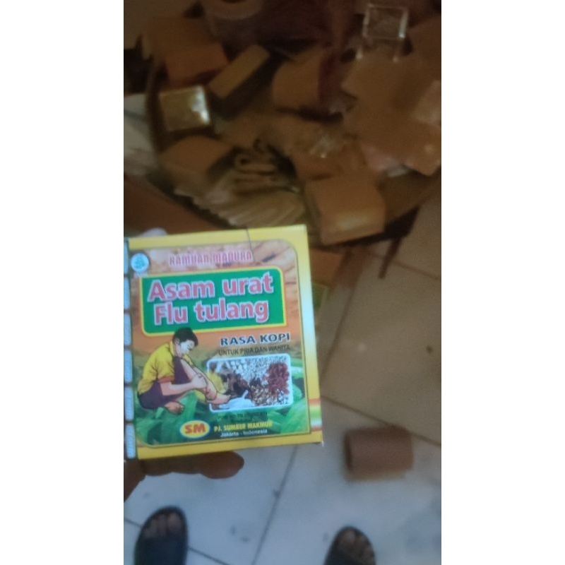 flu tulang asam urat pegal linu (rasa kopi)