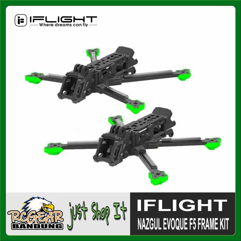 IFLIGHT Nazgul Evoque F5 F5X F5D V2 Frame Kit Analog DJI O3 Vista FPV Drones