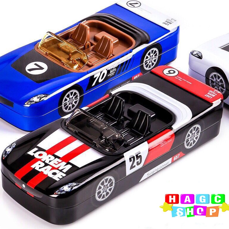 

KODE E1J4 Hagc shop kotak pensil karakter mobil untuk anak sekolah tempat pensil anak bentuk mobil pencil box car pencil case