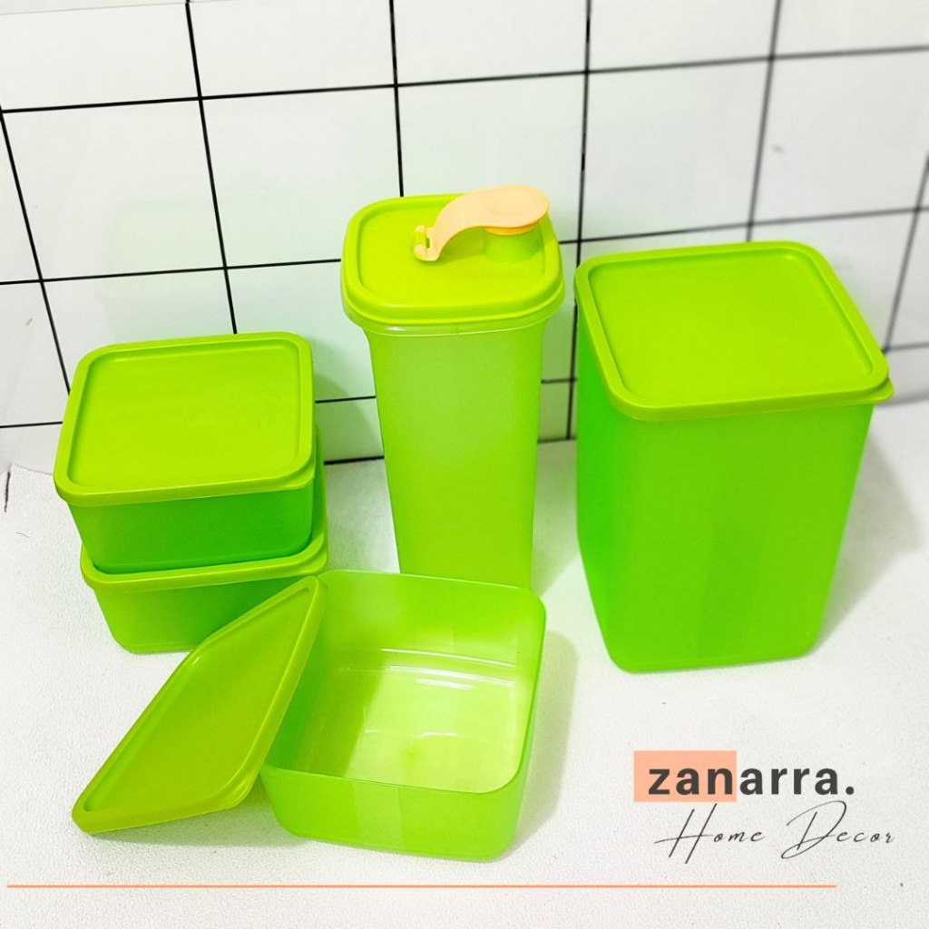 Botol Kulkas Air Minum Set Food Contianer Set Tempat Sayur Set Wadah Saji