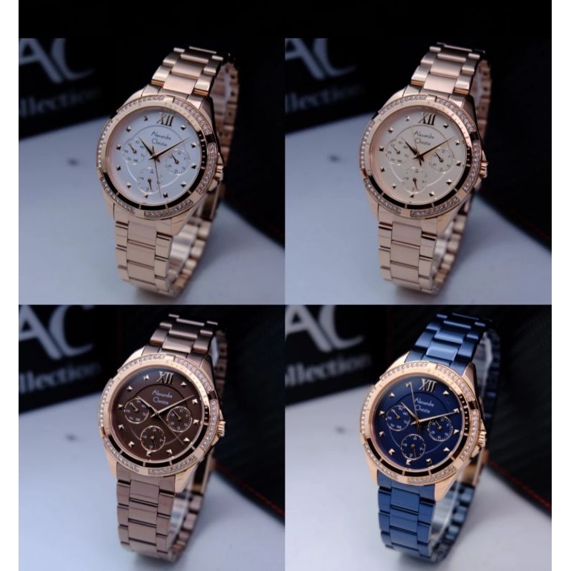 Jam Tangan Wanita Alexandre Christie 2644 AC2644 AC 2644 BF | Original