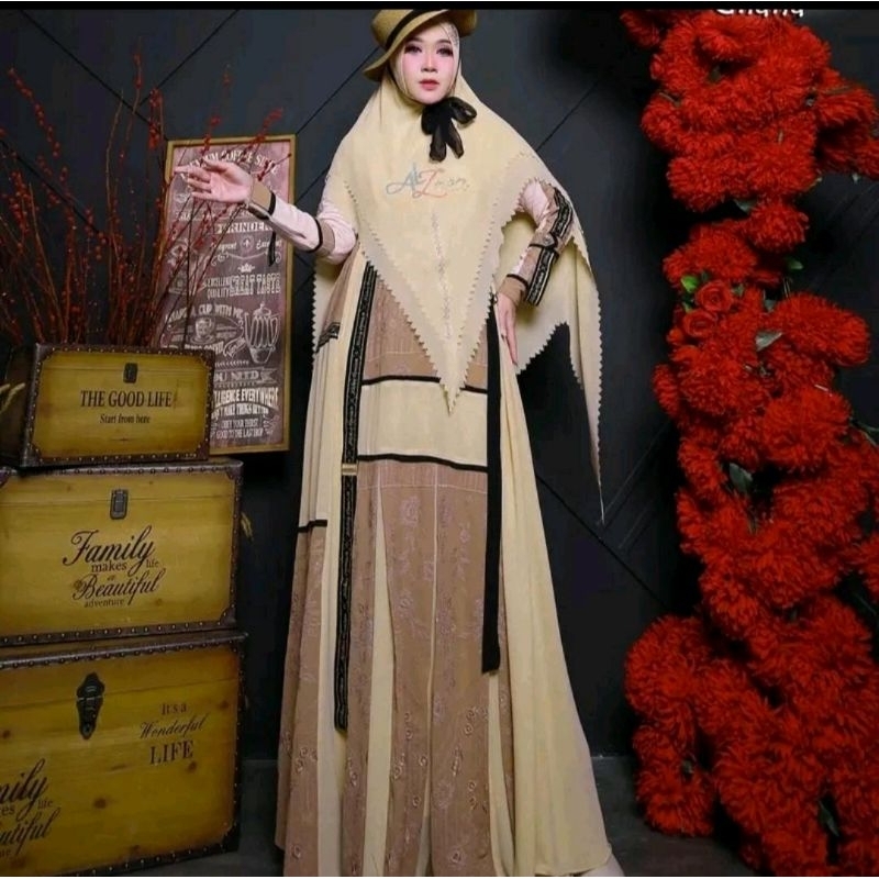 Gamis syar'i alzhea serian ghana