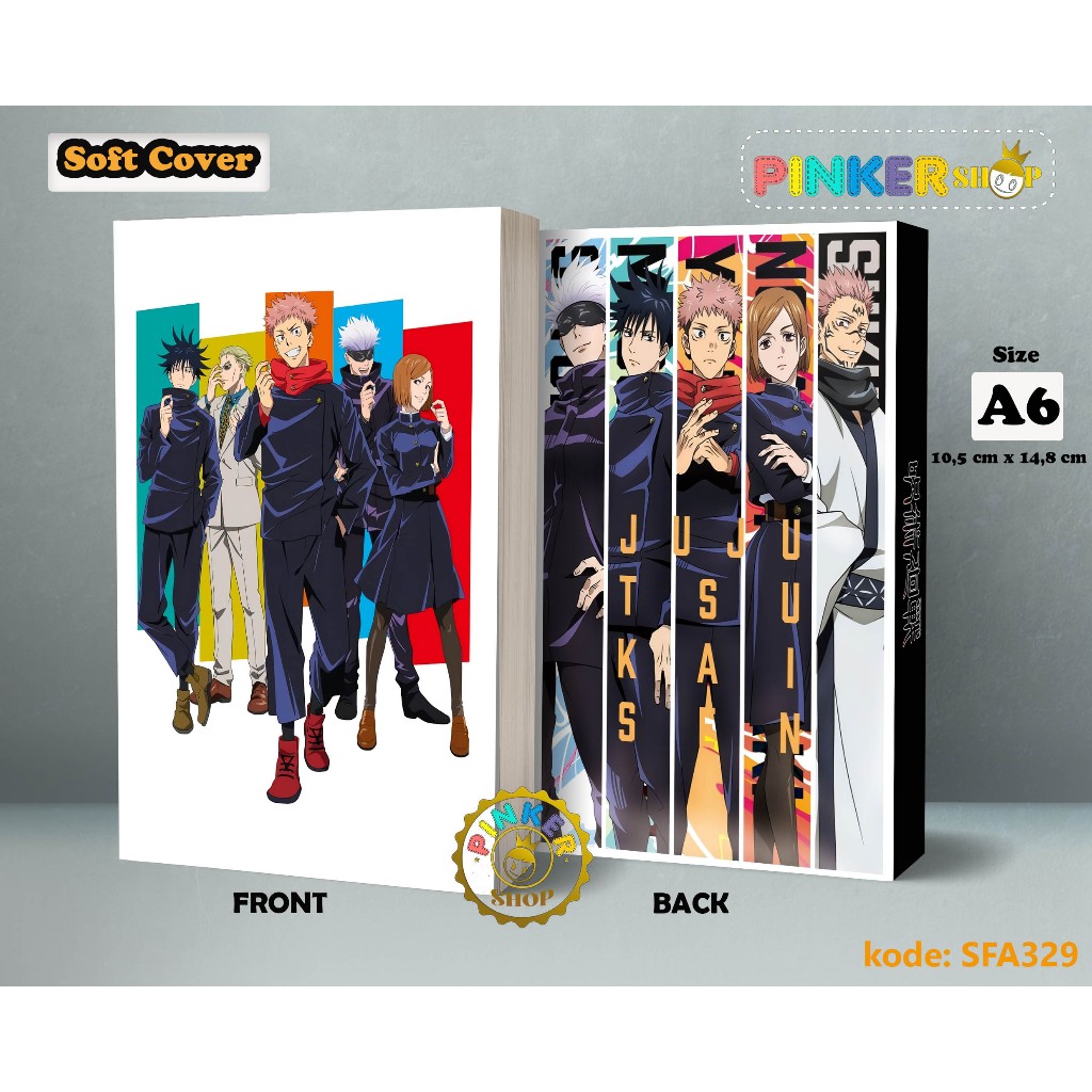 

(SFA329) Pocket Note JUJUTSU KAISEN Softcover