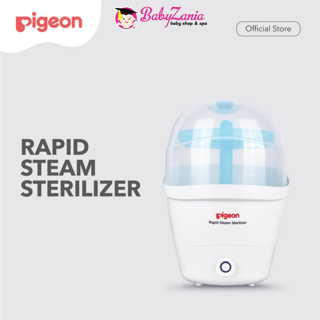 PIGEON Rapid Steam Sterilizer | Alat Steril Botol Susu Bayi