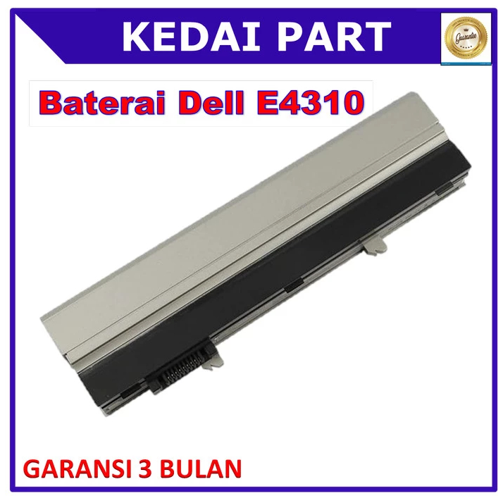 Baterai Dell Latitude E4310 FM332 0FX8X G805H YP463 Silver OEM