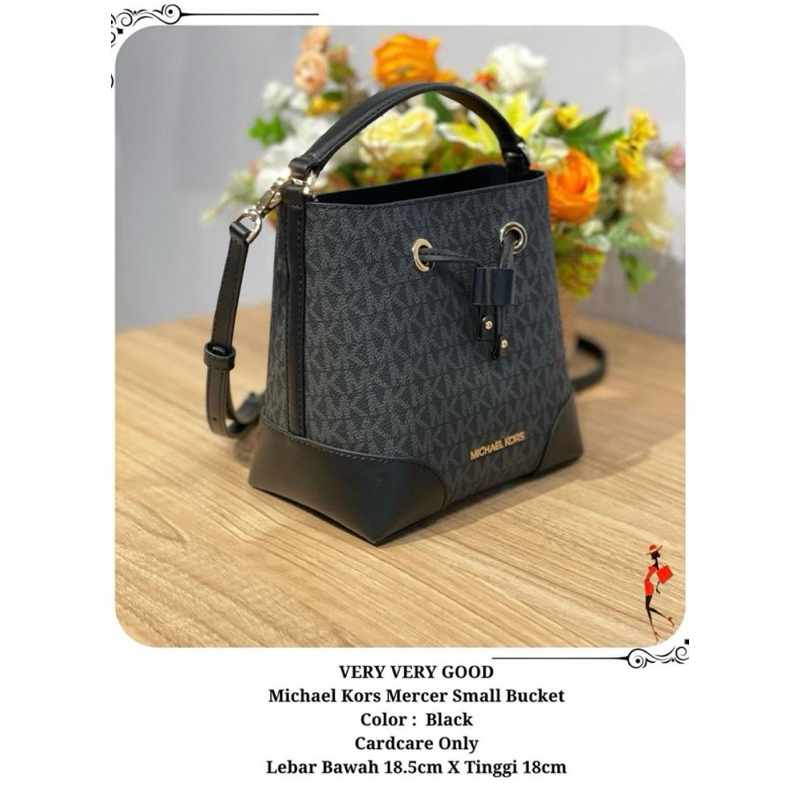 ready mk mercer small bucket Black