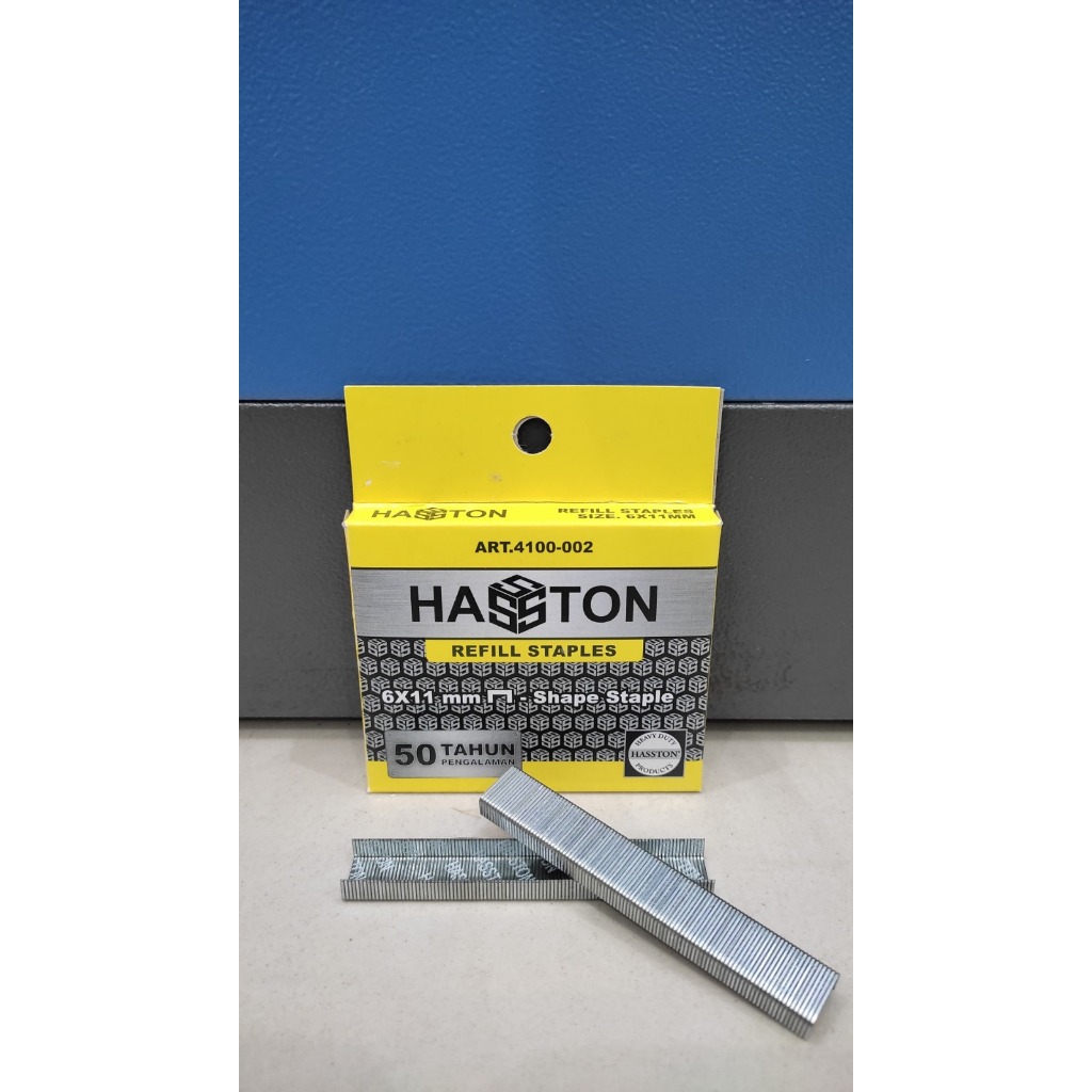 

Hasston Isi Staples 6x11mm / Staple Gun Refill (4100-002)