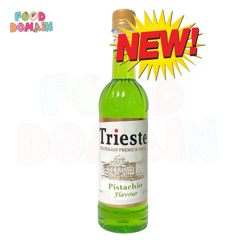 

Trieste Syrup Pistachio - Sirup Rasa Kacang Pistachio - 650ml