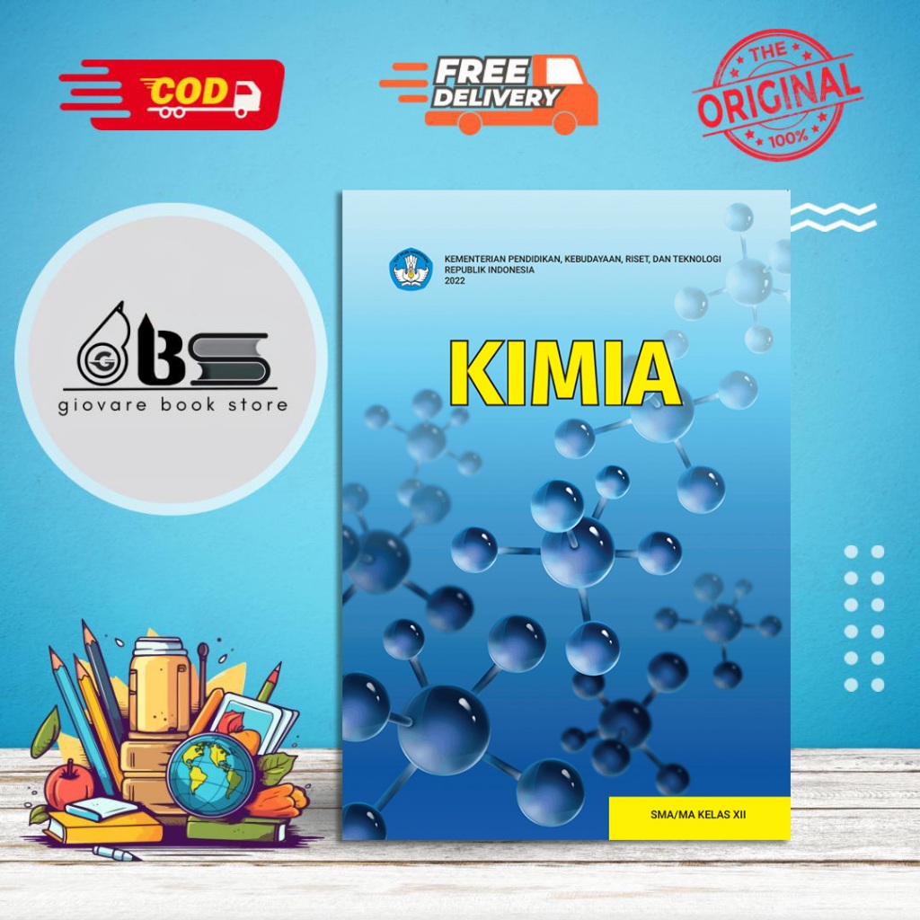 BUKU KIMIA KELAS 12 KURIKULUM MERDEKA ORIGINAL | BUKU SISWA KIMIA SMA/MA KELAS 12 KEMENDIKBUD KUMER