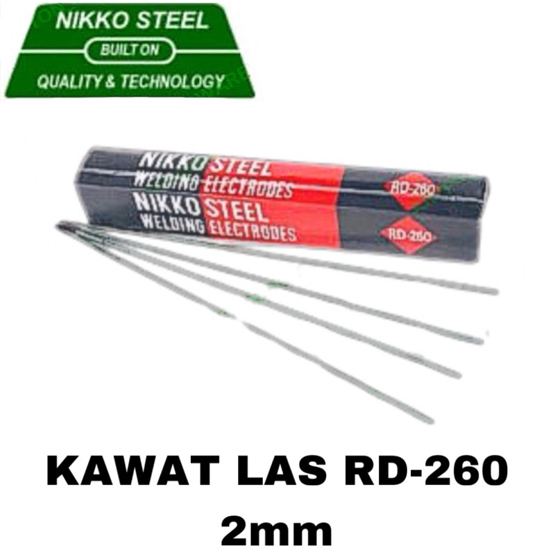 NIKKO STEEL - KAWAT LAS RD-260 2mm
