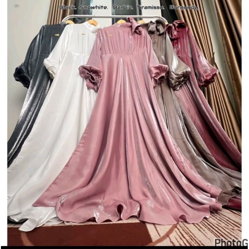 Preloved dress shimer by violetas