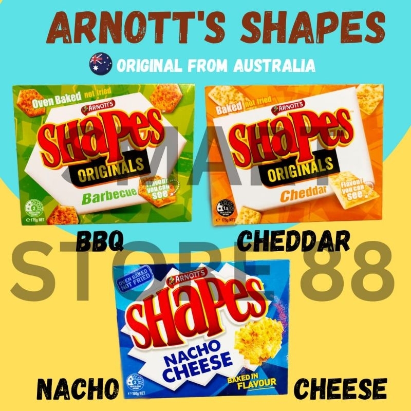 

ARNOTTS SHAPES IMPORT BISCUIT AUSTRALIA BISKUIT IMPOR