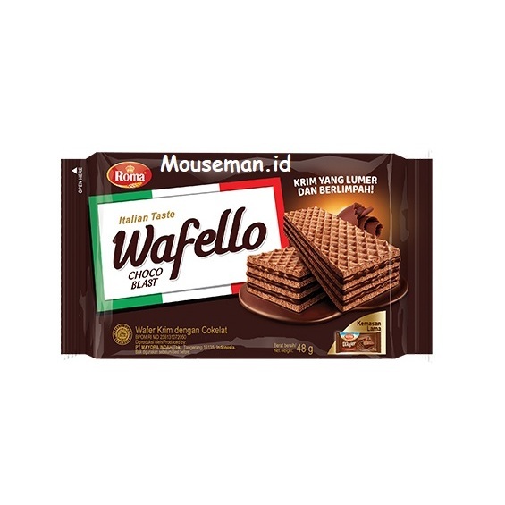 

Roma Italian Taste Wafello CHOCO BLAST 48 gr x 10 pcs