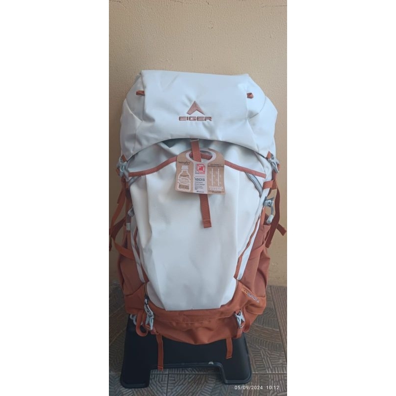 Carrier Ecosavior 45L Putih white Baru