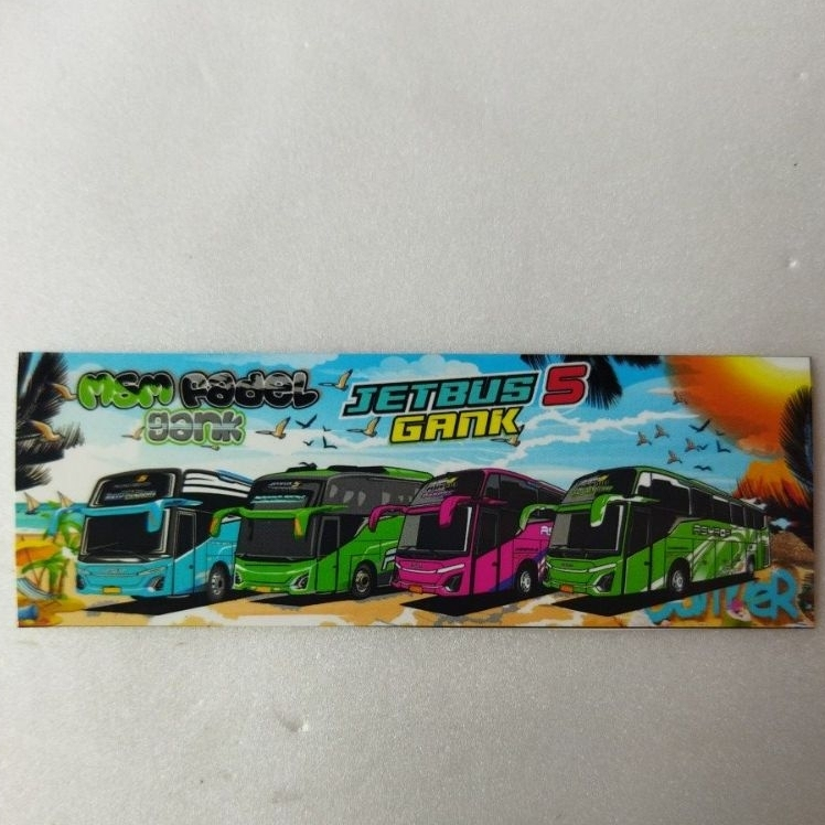 

Stiker Msm gang jb5 1 pcs