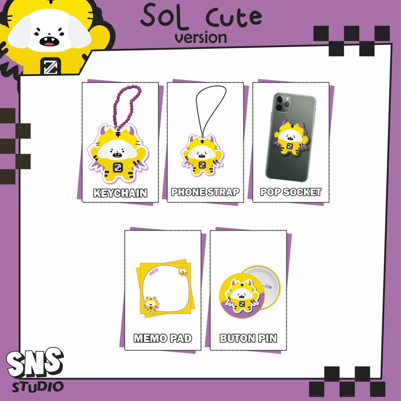 MARCHANDISE GMM FANDAY - SOL CUTE (PERTHCHIMON)