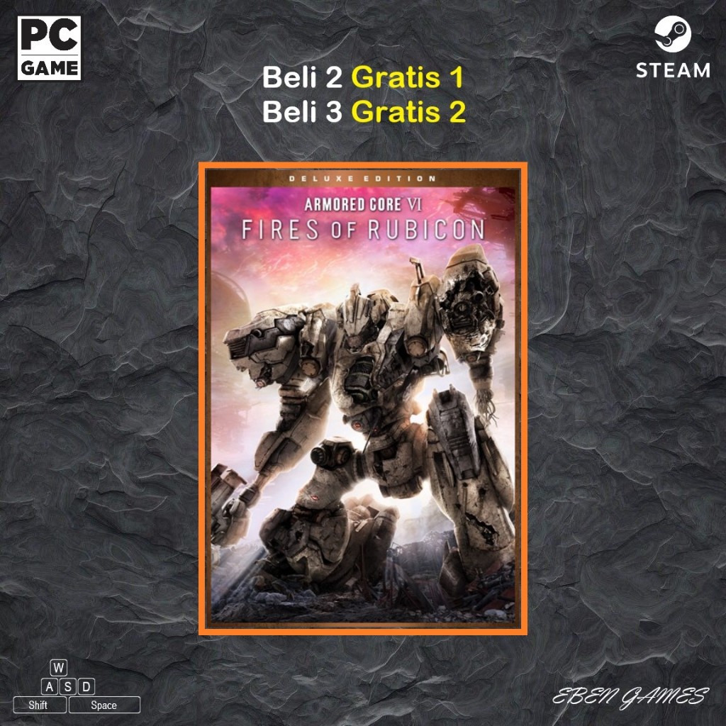 Armored Core VI Fires Of Rubicon Deluxe Edition / Armored Core 6 PC Games Steam
