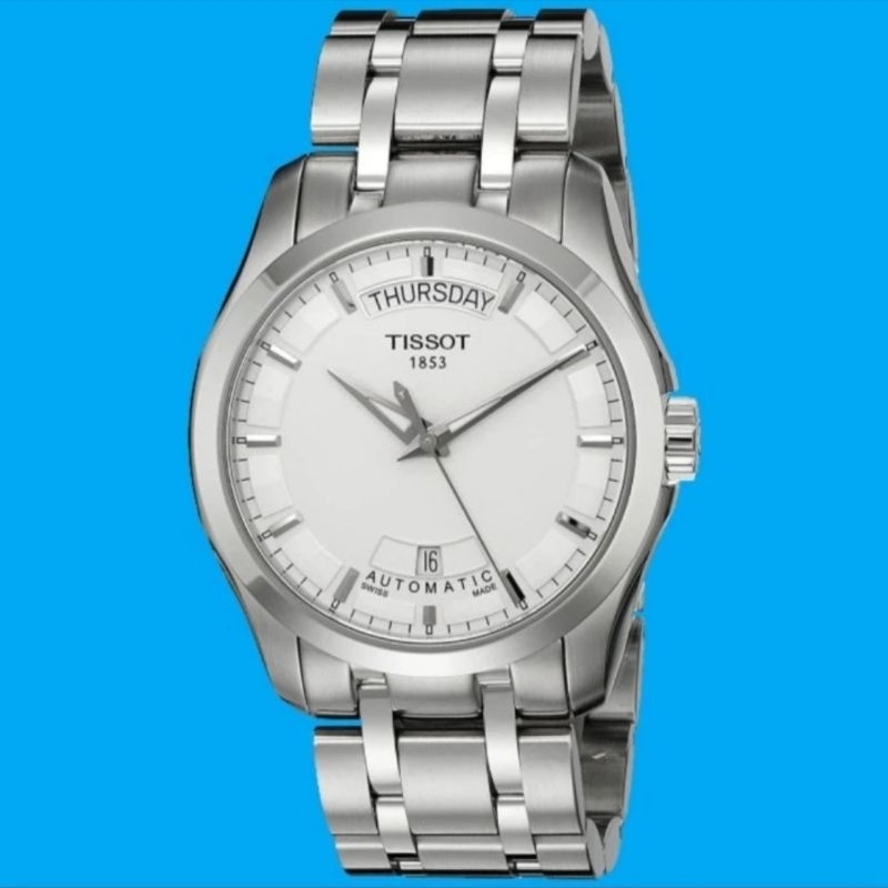 Jam Tissot Men's T035.407.11.031.00 Couturier 39mm Automatic Watch