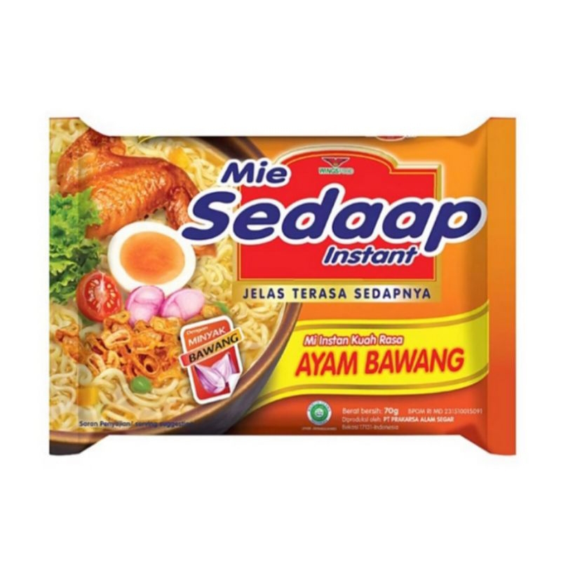 

Sedaap Mie Instant Ayam Bawang 70G