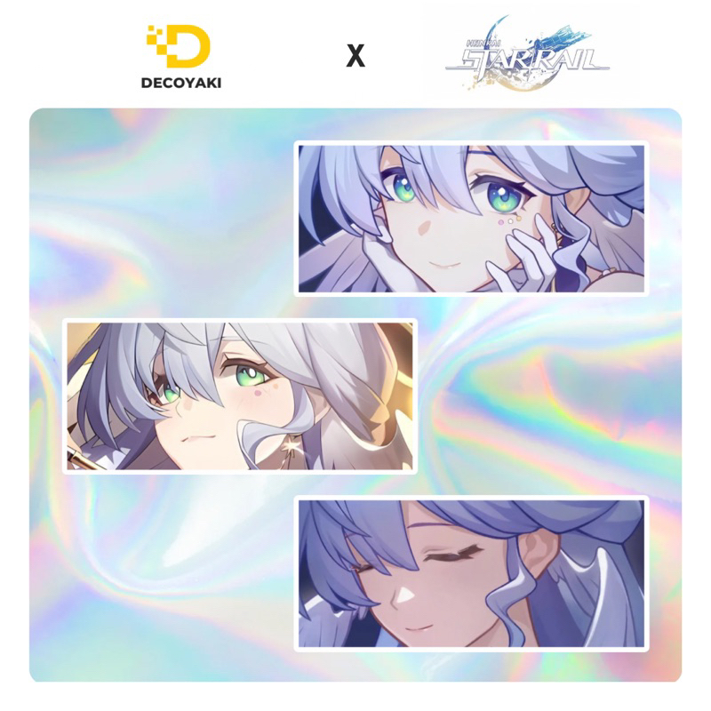 

Sticker Slap Hologram Robin Honkai Star Rail, Stiker Hologram Robin Honkai Star Rail