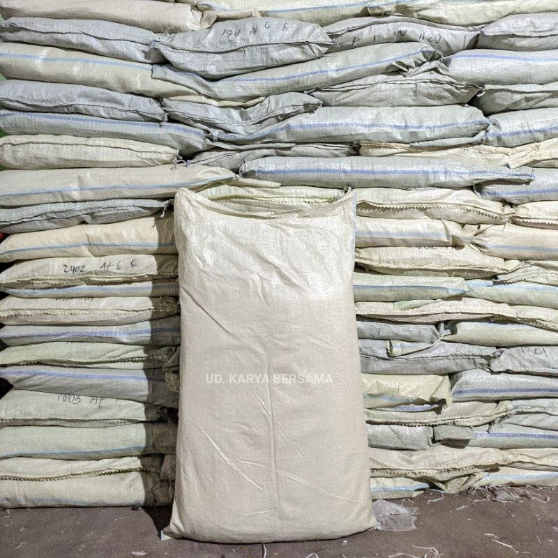 KARUNG PLASTIK BEKAS 50KG UKURAN 56×90 ORIGINAL 100%