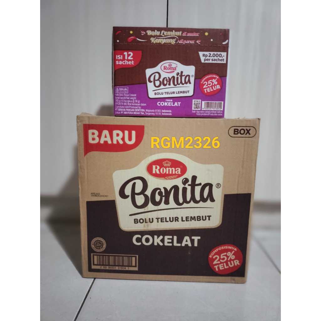 

Roma Bonita Rasa Coklat - ( Per Karton)