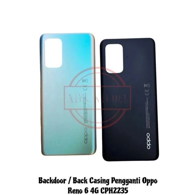 BACKDOOR OPPO RENO 6 4G CPH2235 BACKCOVER TUTUP BELAKANG