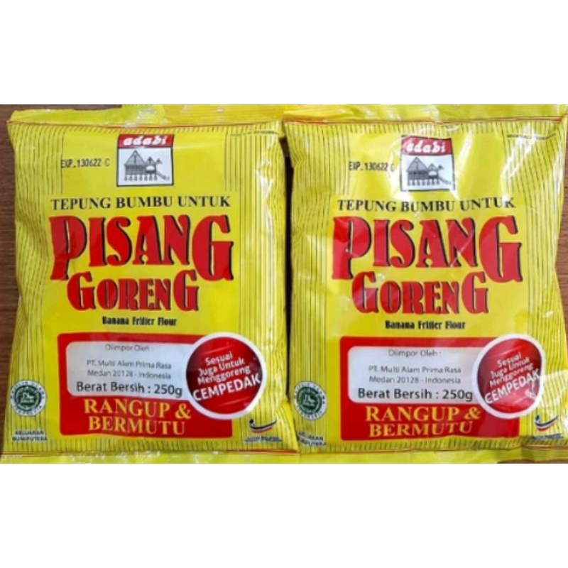 

tepung pisang goreng adabi